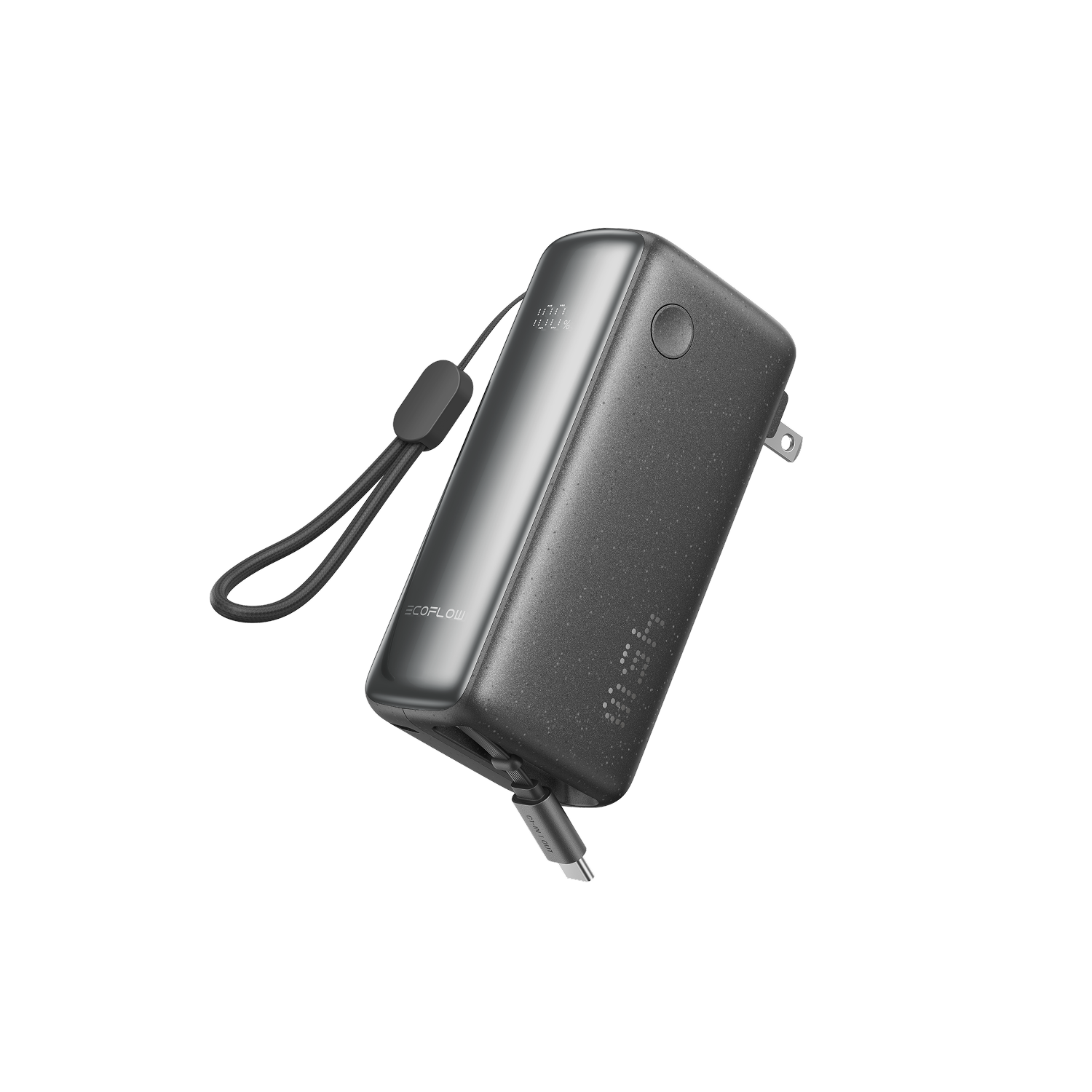 Load image into Gallery viewer, EcoFlow RAPID 3-in-1 Power Bank (10K, 45W, Retractable Cable & AC Plug)