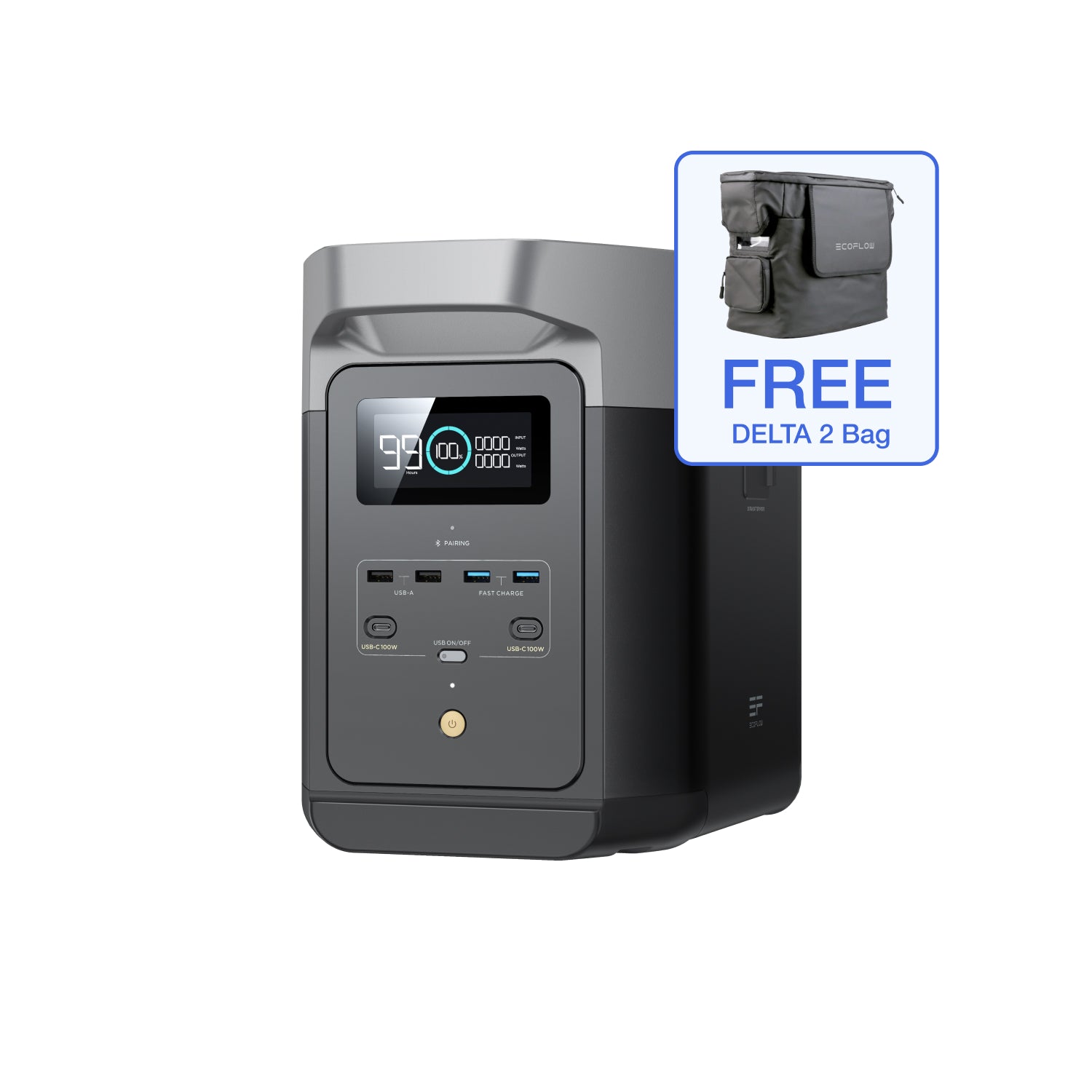 Load image into Gallery viewer, EcoFlow DELTA 2 Portable Power Station (Refurbished)