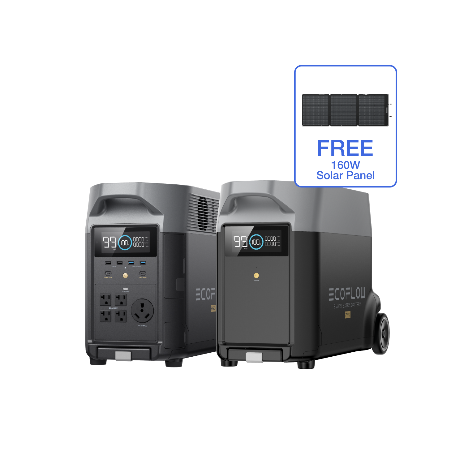 Load image into Gallery viewer, EcoFlow DELTA Pro Portable Power Station