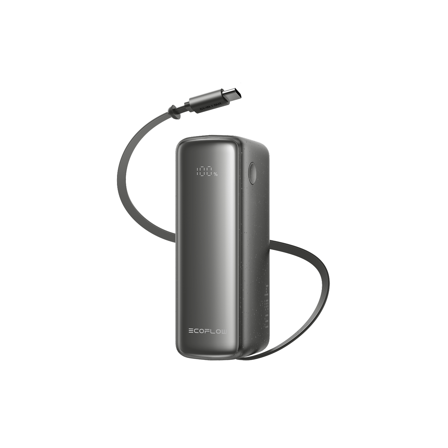 Load image into Gallery viewer, EcoFlow RAPID 3-in-1 Power Bank (10K, 45W, Retractable Cable & AC Plug)