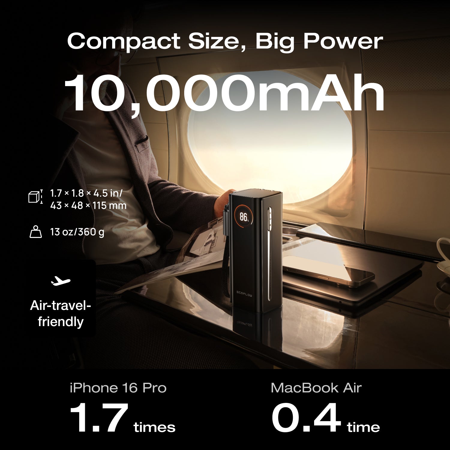 Load image into Gallery viewer, EcoFlow RAPID Pro 3-in-1 Power Bank (10,000mAh, 67W)