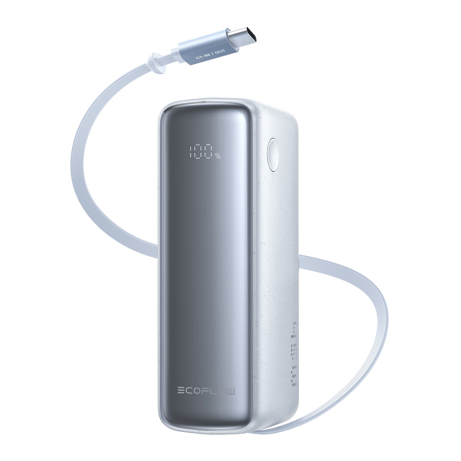 Load image into Gallery viewer, EcoFlow RAPID 3-in-1 Power Bank (10K, 45W, Retractable Cable & AC Plug)