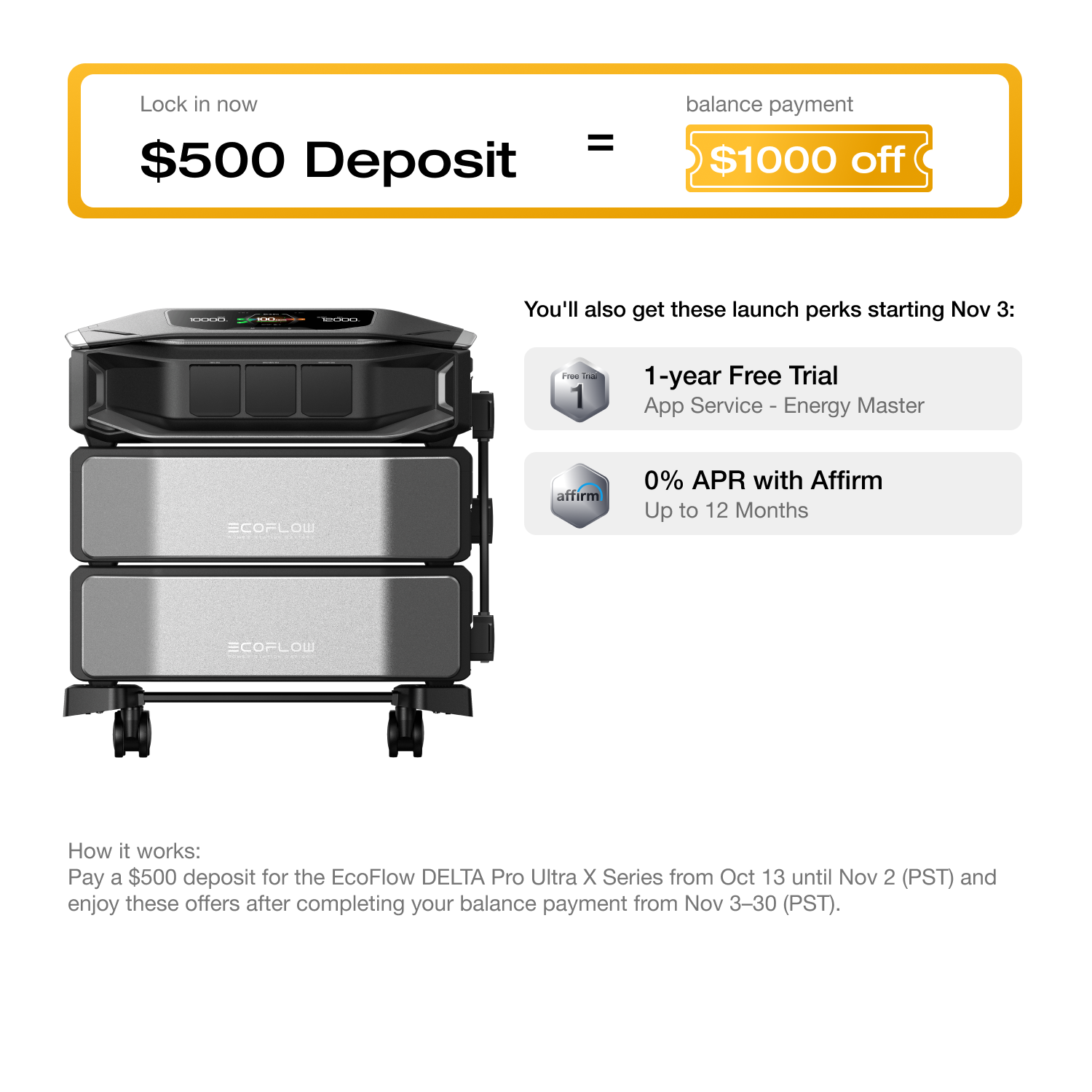 Load image into Gallery viewer, EcoFlow DELTA Pro Ultra X Whole-Home Backup Power