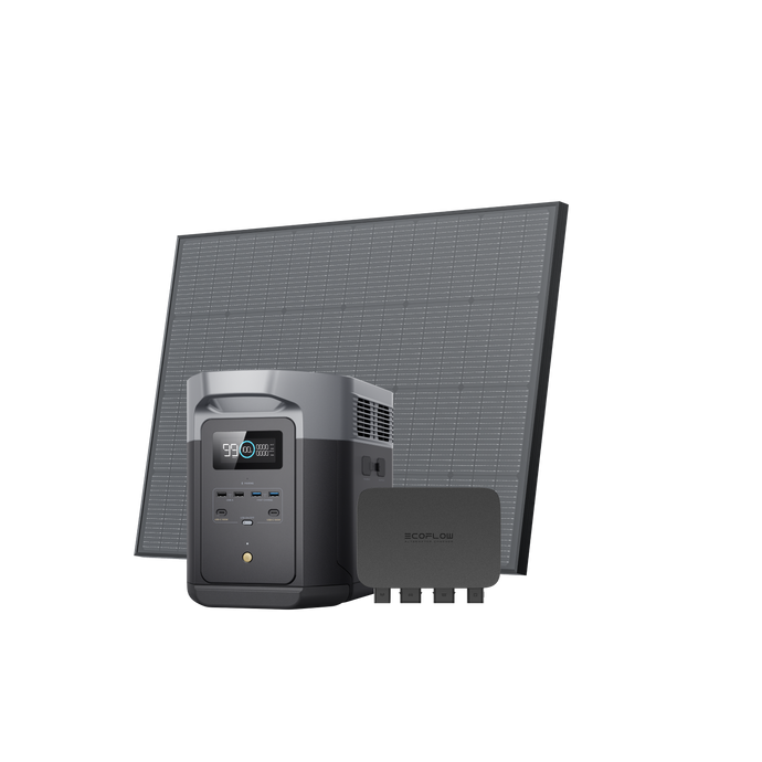 EcoFlow DELTA 2 Max +175W RIGID + 800W Alternator Charger