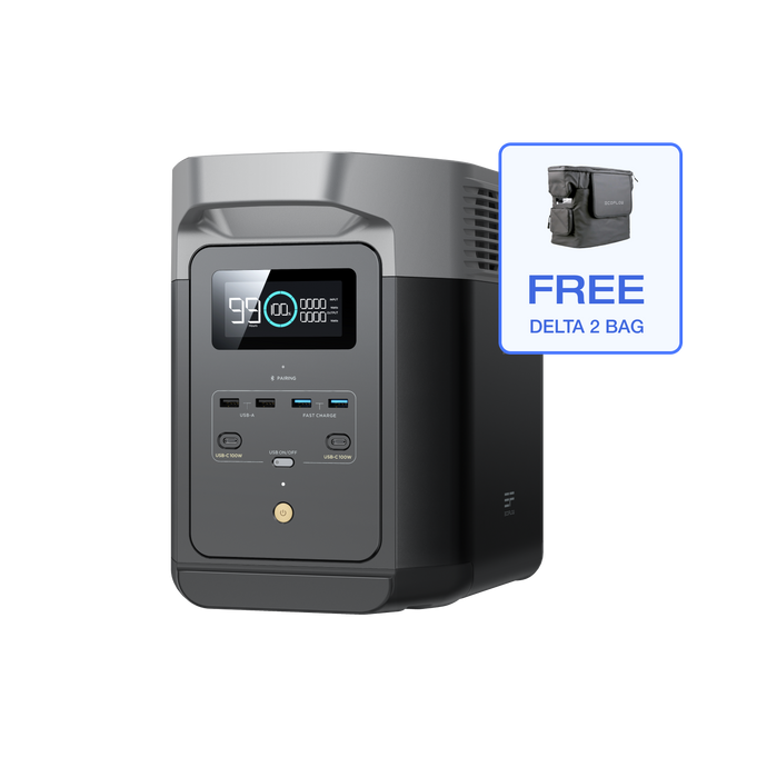 Centrale électrique portable EcoFlow DELTA 2 (reconditionnée)
