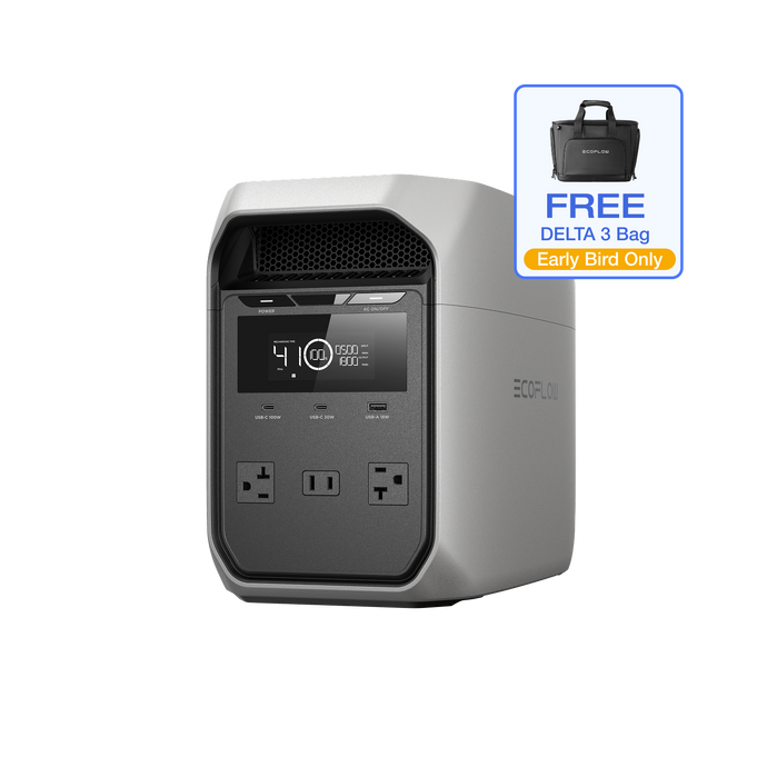 EcoFlow DELTA 3 Classic Portable Power Station (1024Wh)