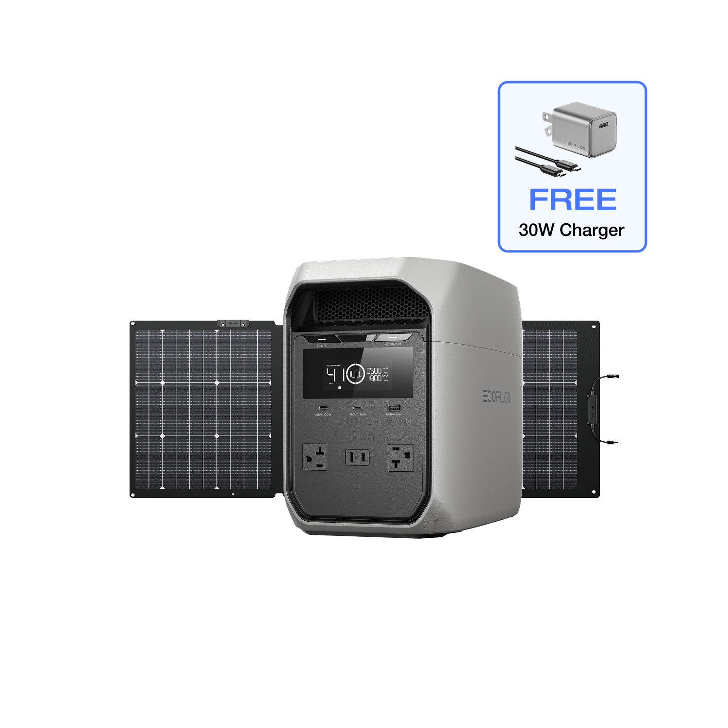 Load image into Gallery viewer, EcoFlow DELTA 3 Classic Portable Power Station (1024Wh)