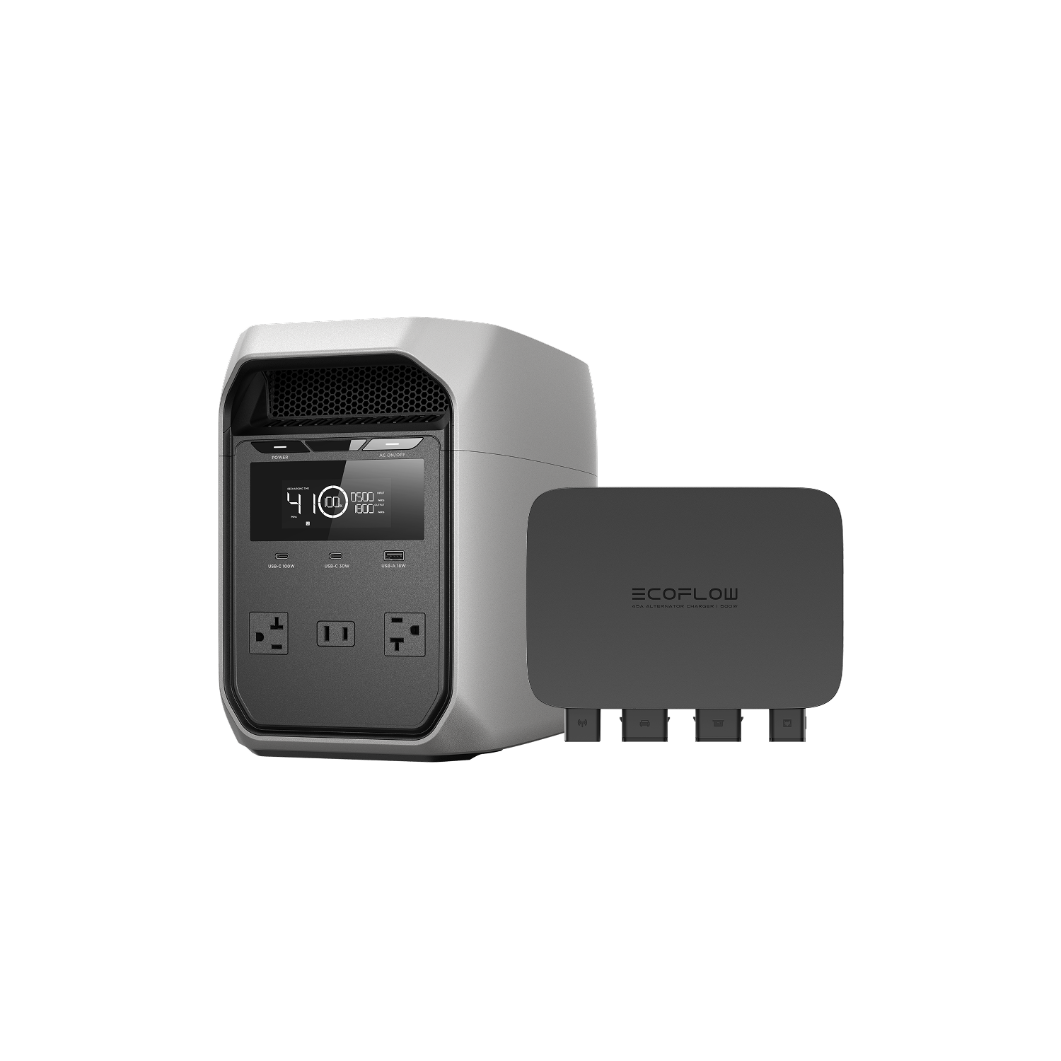 Load image into Gallery viewer, EcoFlow DELTA 3 Classic (1024Wh) + 500W Alternator Charger - Flash Sale