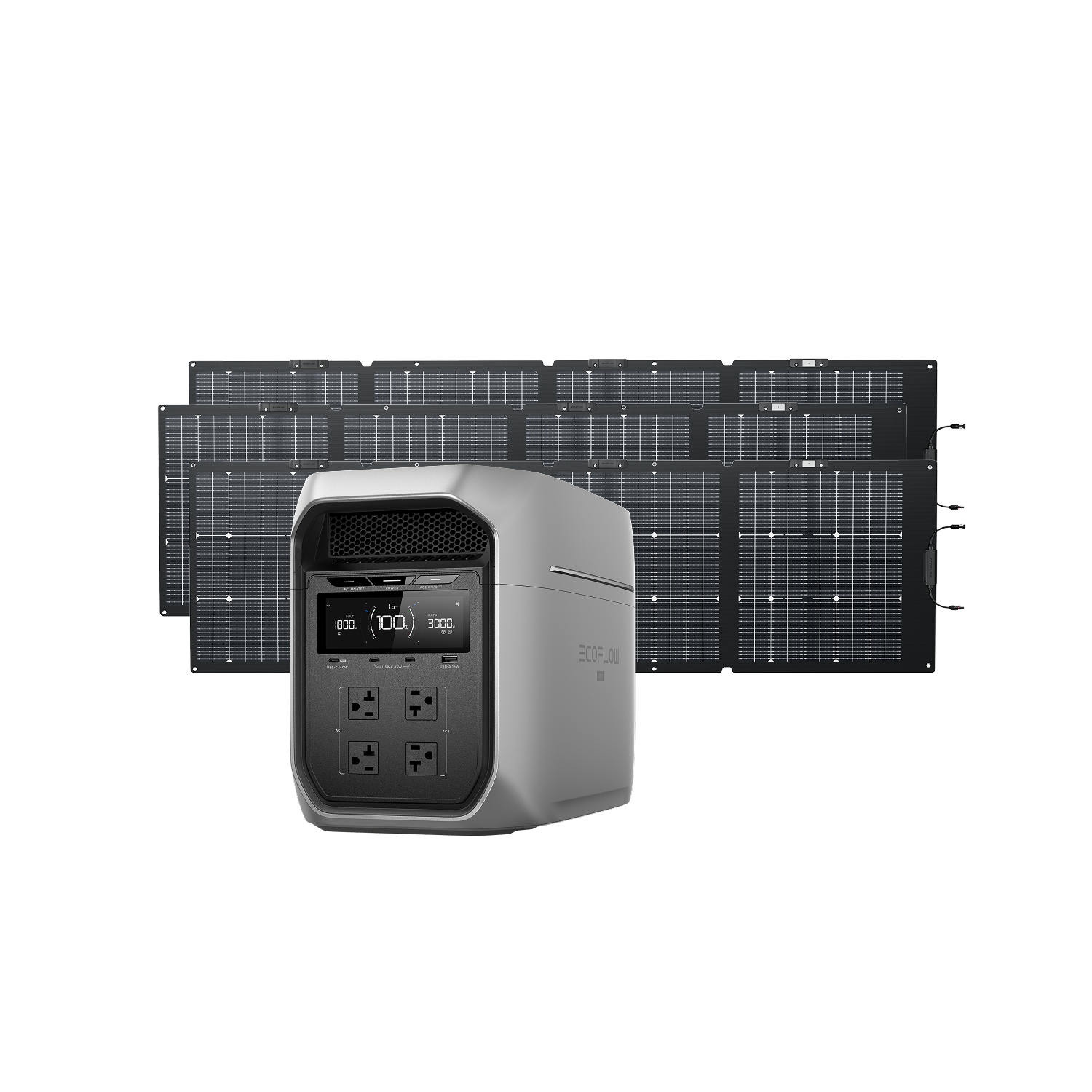 Load image into Gallery viewer, EcoFlow DELTA 3 Max Series Solar Generator (PV220W)