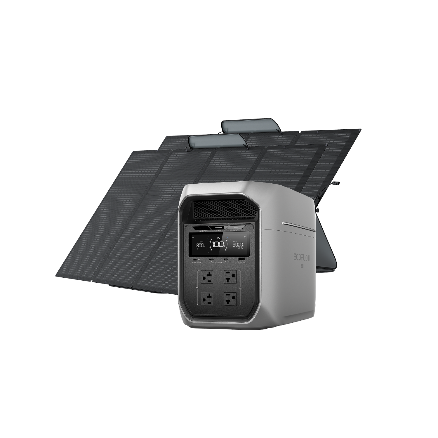 Load image into Gallery viewer, EcoFlow DELTA 3 Max Series Solar Generator (PV220W)