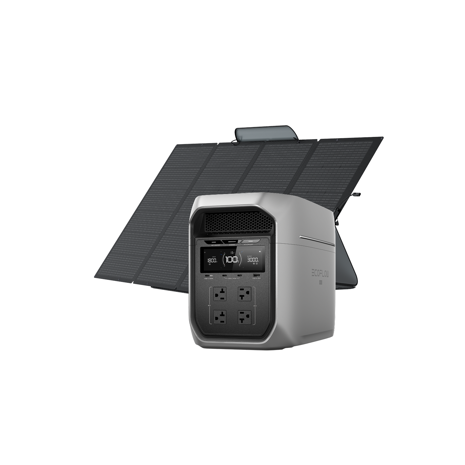 Load image into Gallery viewer, EcoFlow DELTA 3 Max Series Solar Generator (PV220W)