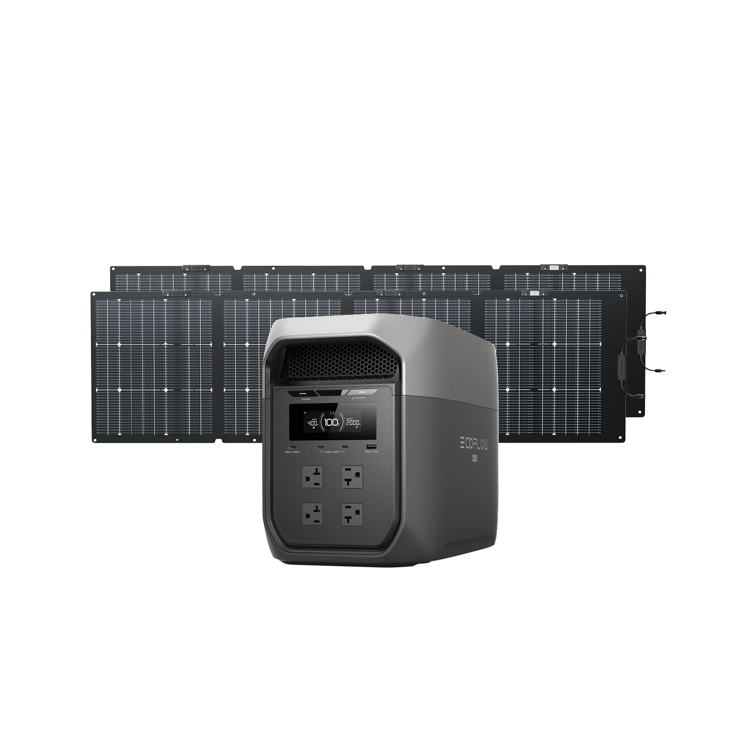 Load image into Gallery viewer, EcoFlow DELTA 3 Max Series Solar Generator (PV220W)