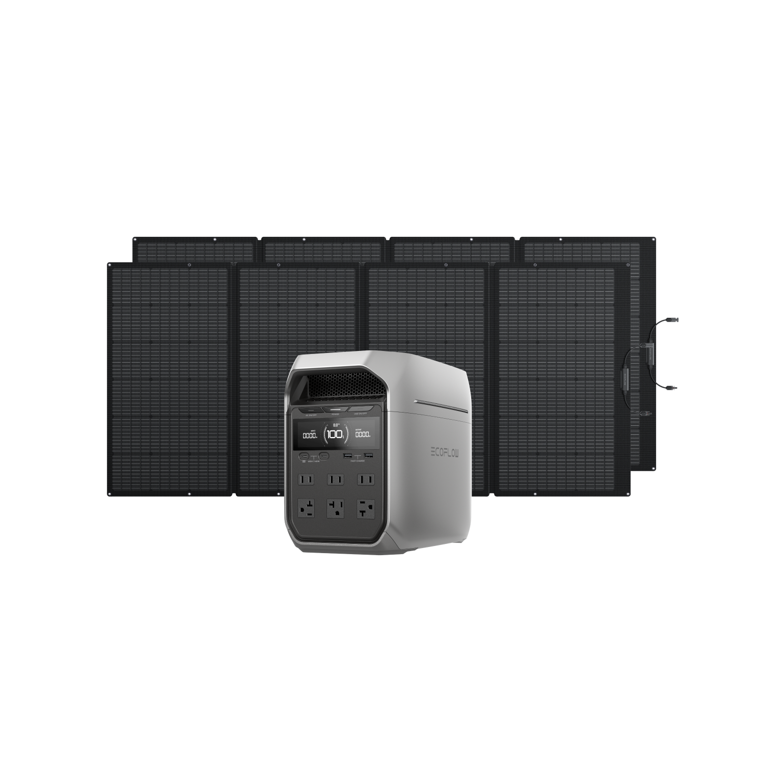 Load image into Gallery viewer, EcoFlow DELTA 3 Series Solar Generator (PV400W)