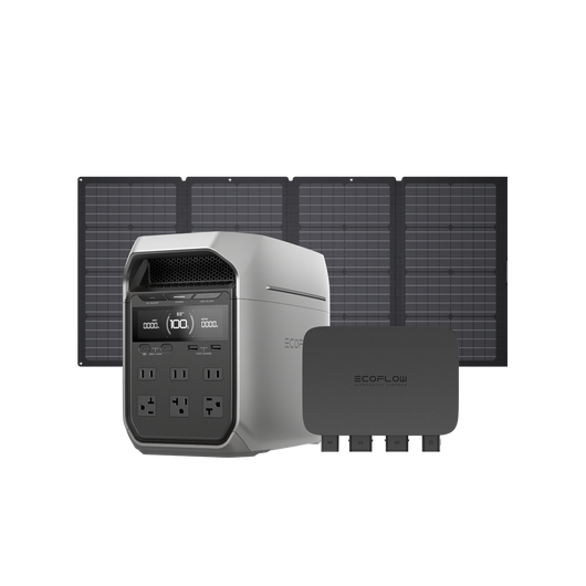 EcoFlow DELTA 3 Plus + 220W Solar Panel + 800W Alternator Charger