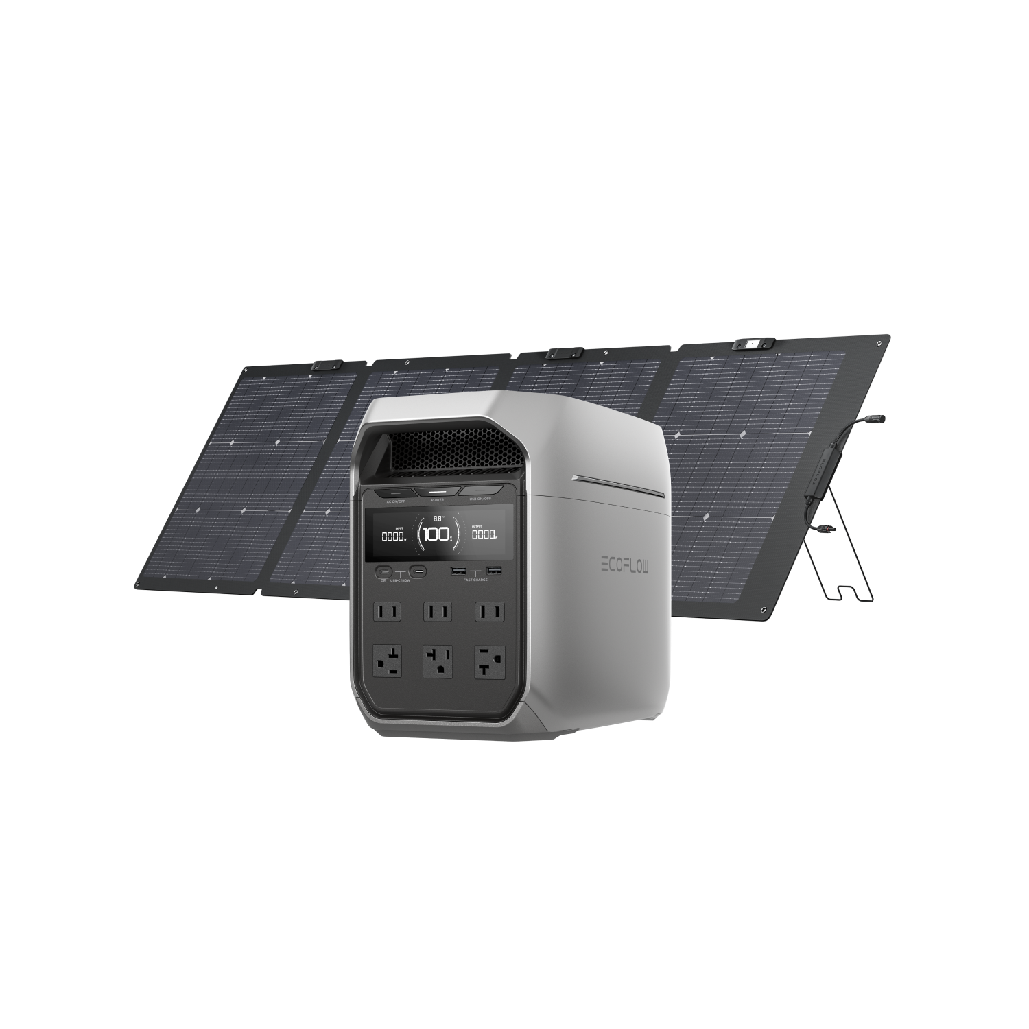 Load image into Gallery viewer, EcoFlow DELTA 3 Plus Solar Generator (PV220W)