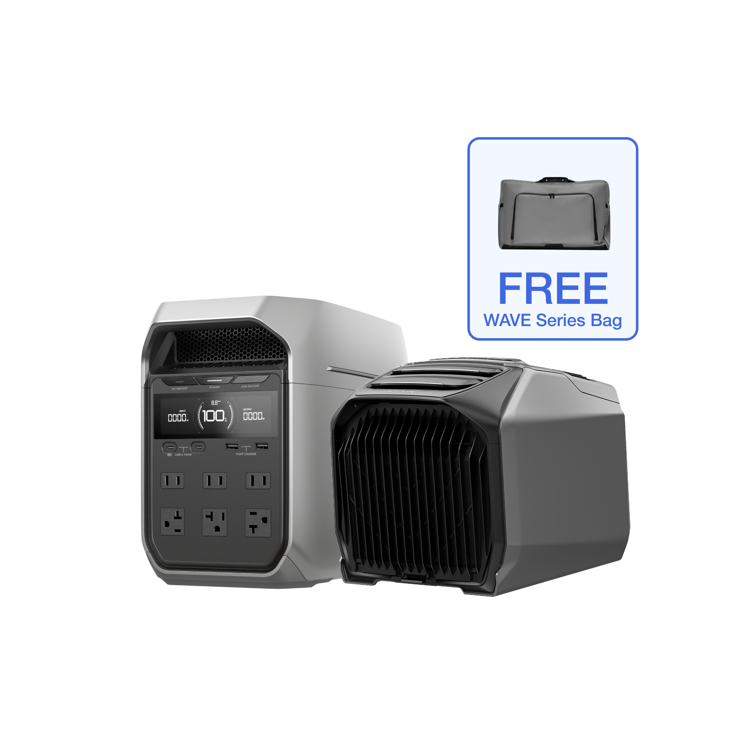 Load image into Gallery viewer, EcoFlow WAVE 3 Portable Air Conditioner with Heater