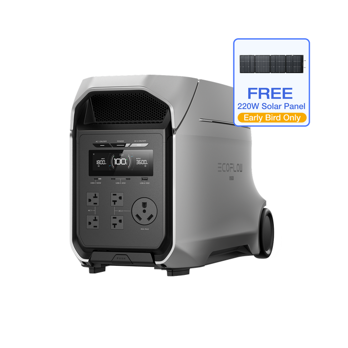 EcoFlow DELTA 3 Ultra Series Portable Power Station (3072Wh)