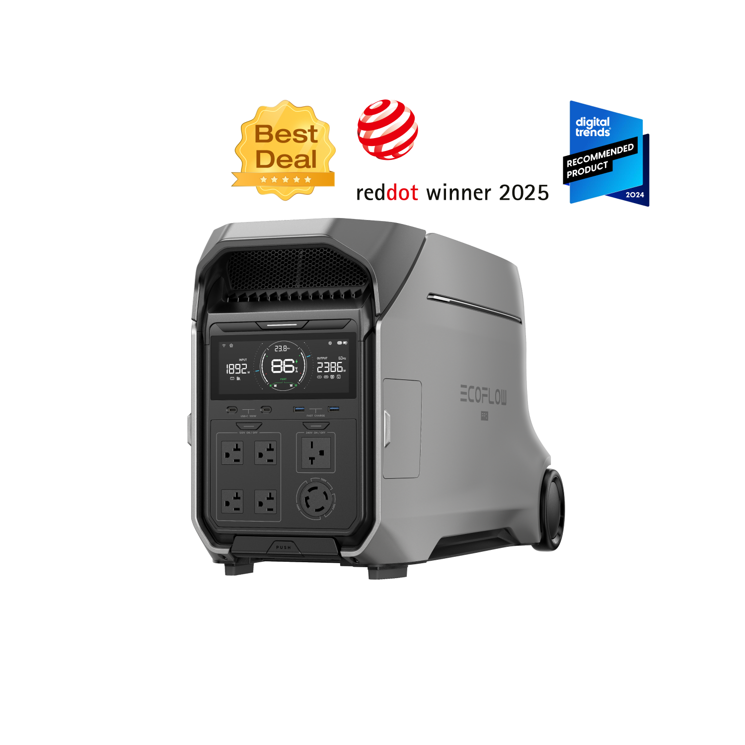 Load image into Gallery viewer, EcoFlow DELTA Pro 3 Portable Power Station (UL9540 Certificated)