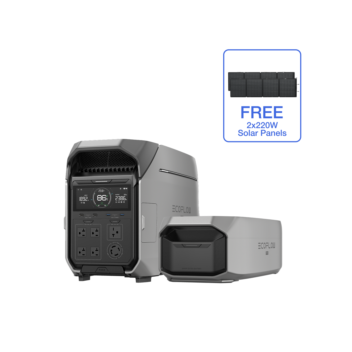 Load image into Gallery viewer, EcoFlow DELTA Pro 3 Portable Power Station (UL9540 Certificated)