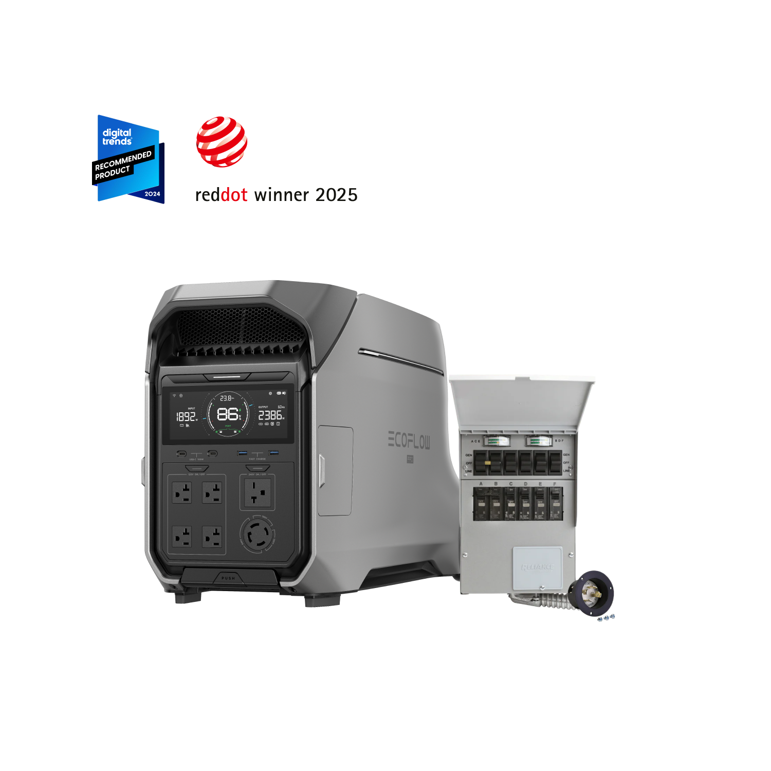 Load image into Gallery viewer, EcoFlow DELTA Pro 3 Portable Power Station (UL9540 Certificated)