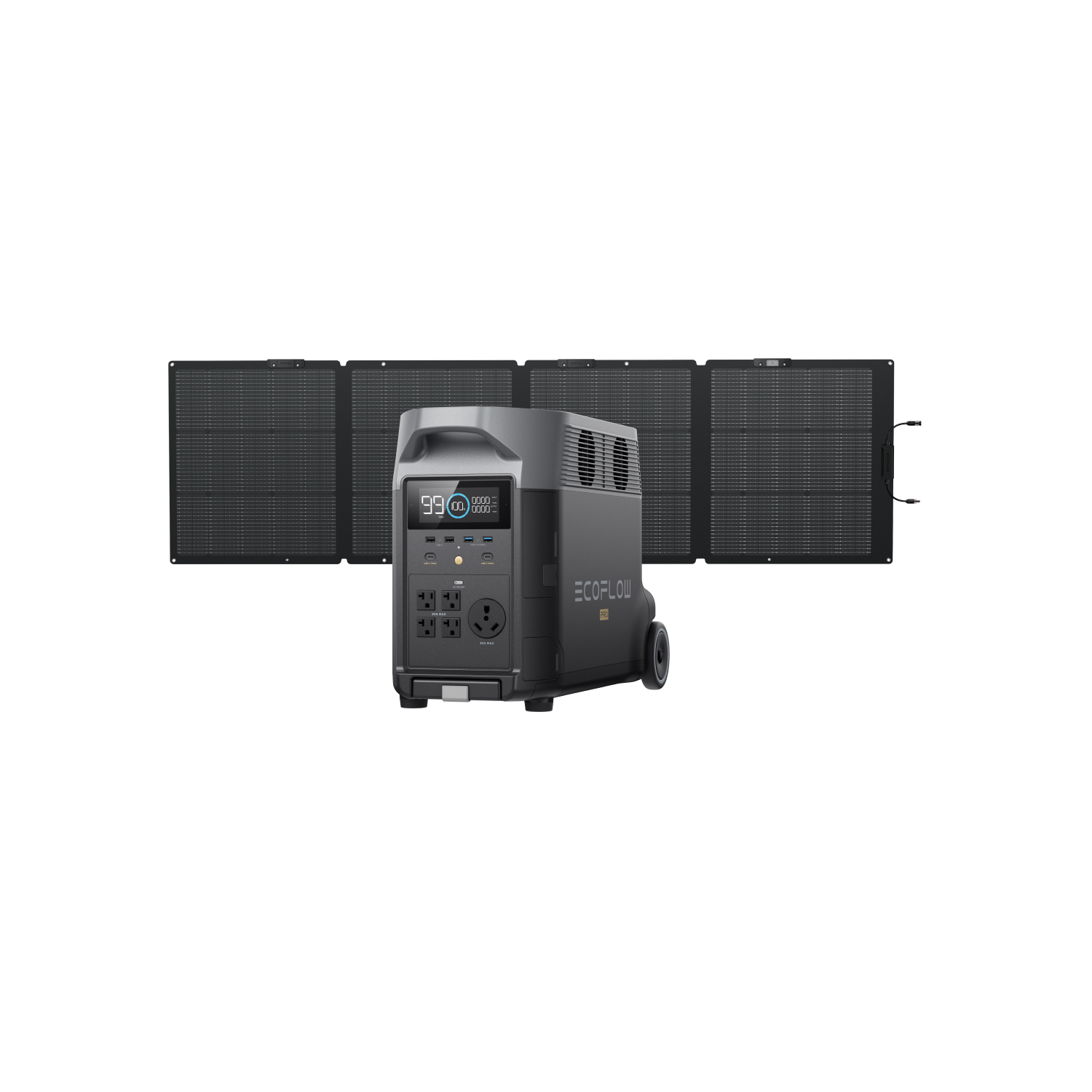 Load image into Gallery viewer, EcoFlow DELTA Pro Solar Generator (PV220W)