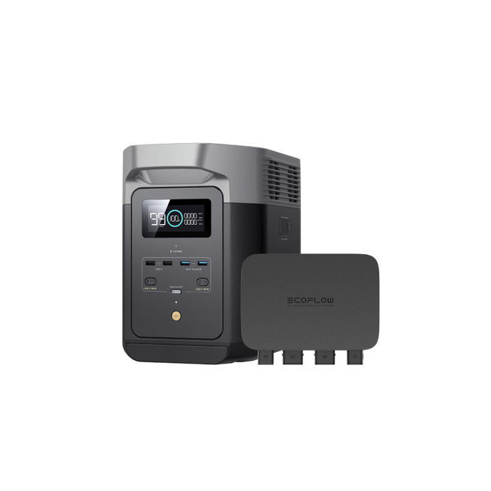 EcoFlow DELTA 2 + Panneau solaire portable 160 W + Sac offert