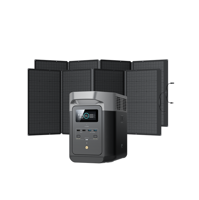 Panneau solaire EcoFlow DELTA 2 + 2*110W