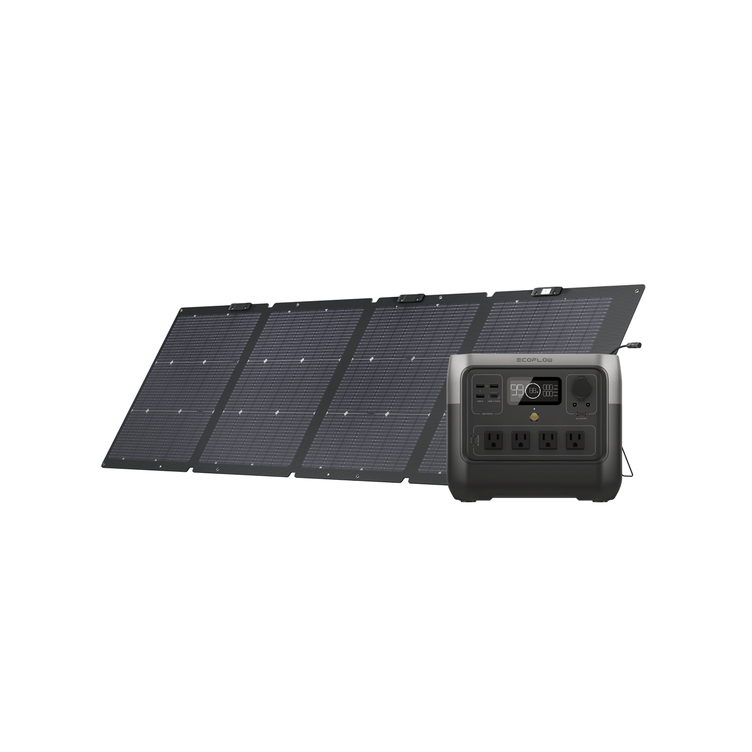 Load image into Gallery viewer, EcoFlow RIVER 2 Pro Solar Generator (PV220W)