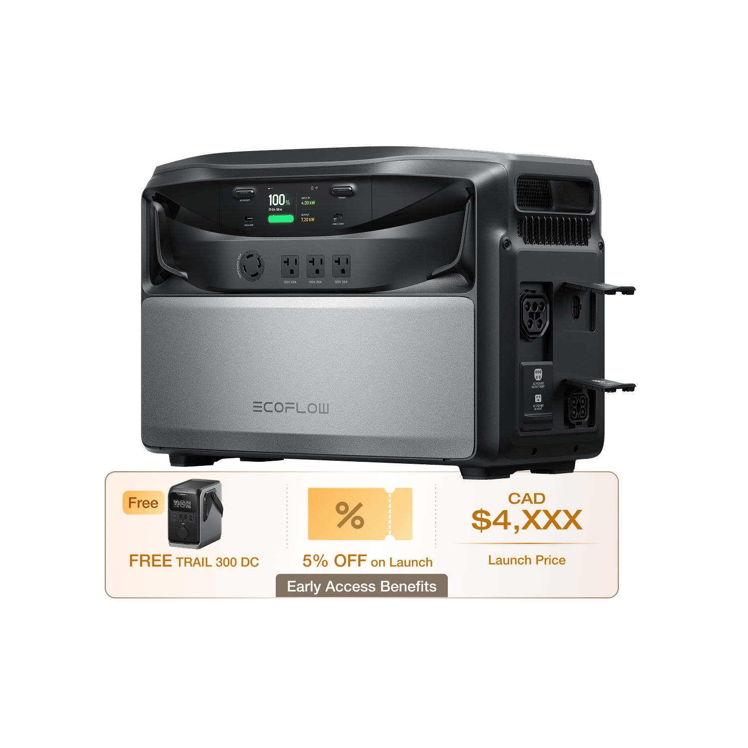 Load image into Gallery viewer, EcoFlow TITAN 5000 Whole-Home Backup Power
