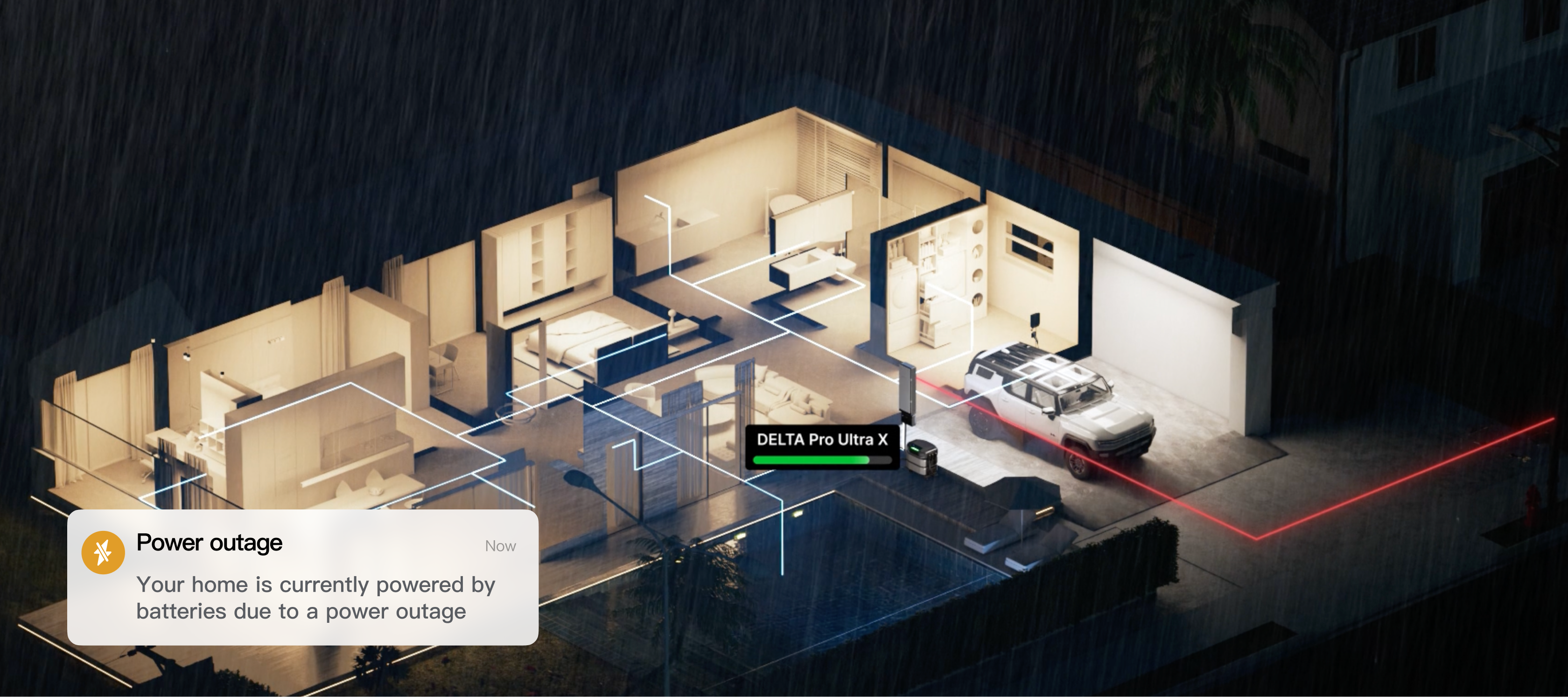 When the Storm Hits: Lights Stay On