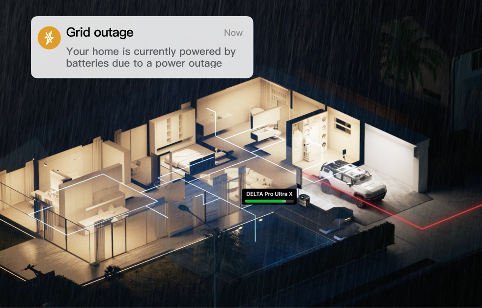 When the Storm Hits: Lights Stay On