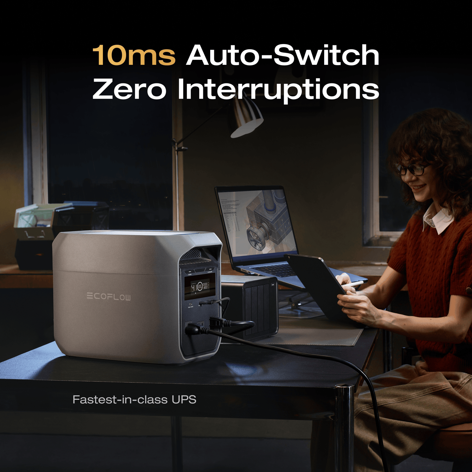 Load image into Gallery viewer, EcoFlow DELTA 3 Classic Portable Power Station (1024Wh)