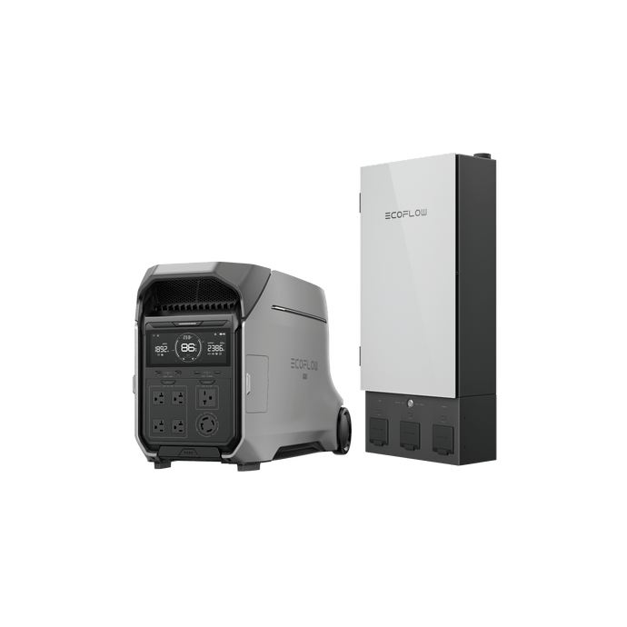 EcoFlow DELTA Pro 3 + batterie supplémentaire DELTA Pro 3 + moniteur d'énergie domestique PowerInsight