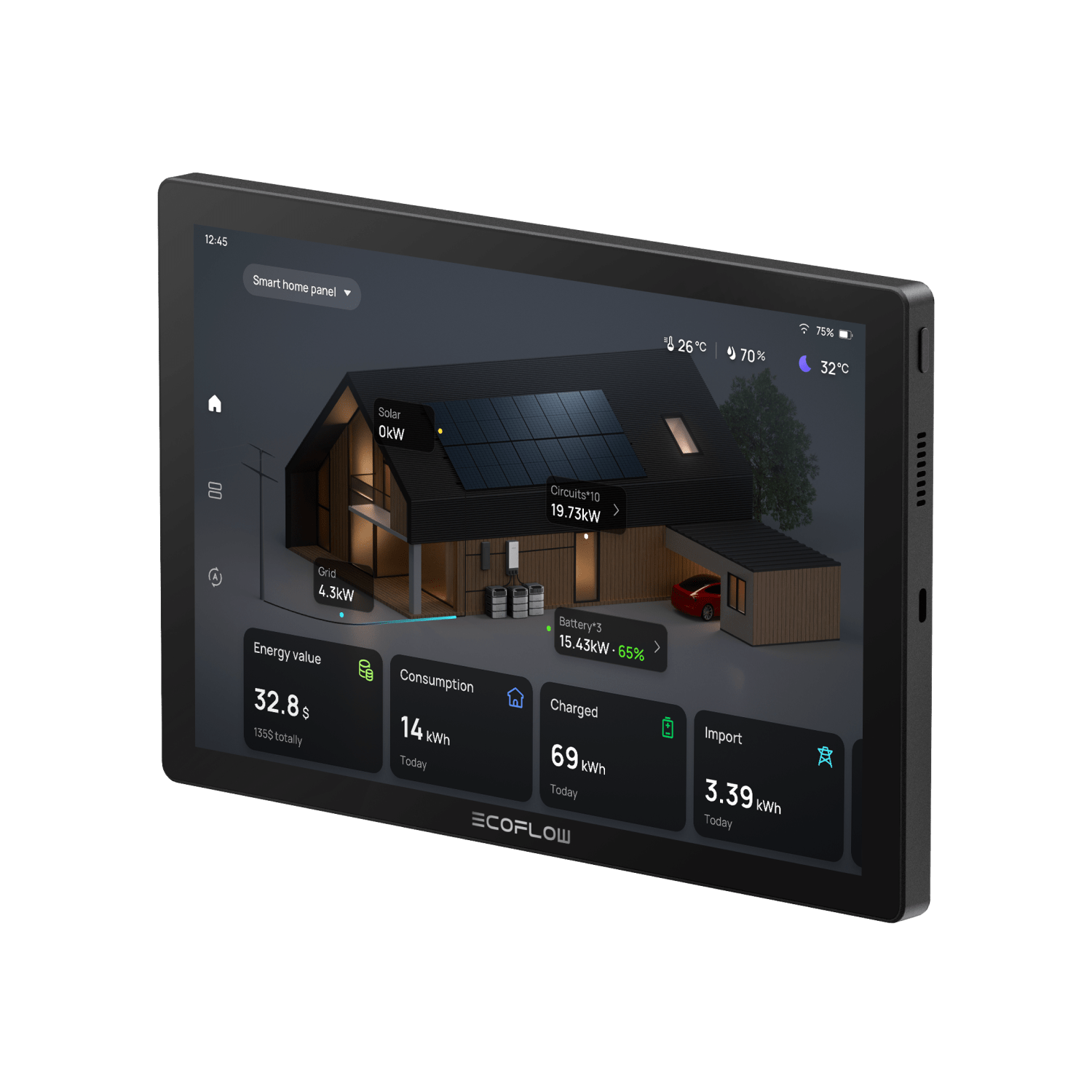 Load image into Gallery viewer, EcoFlow PowerInsight Home Energy Monitor