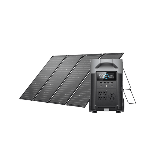 EcoFlow DELTA Pro Portable Power Station + 500W Solar Kit - Members' Only