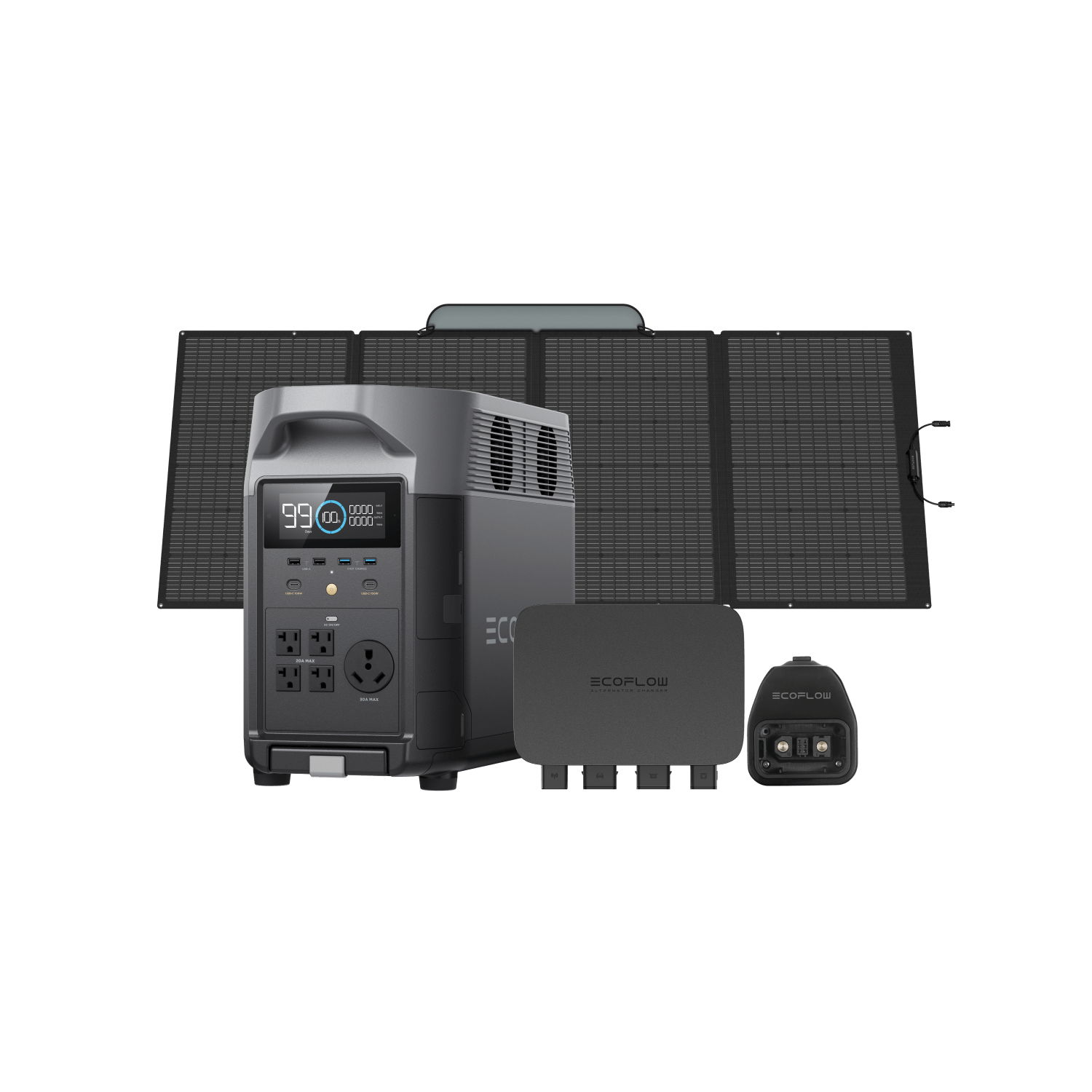 Load image into Gallery viewer, EcoFlow DELTA Pro Portable Power Station