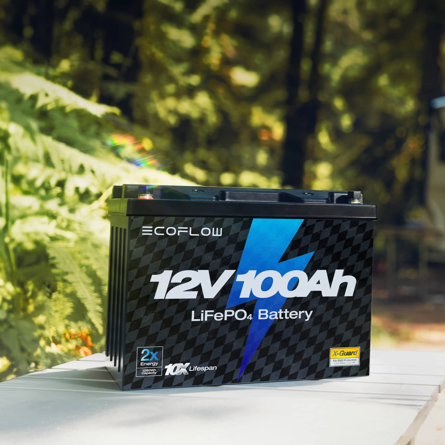 Load image into Gallery viewer, EcoFlow Lithium 12V 100Ah Deep Cycle LiFePO4 Battery