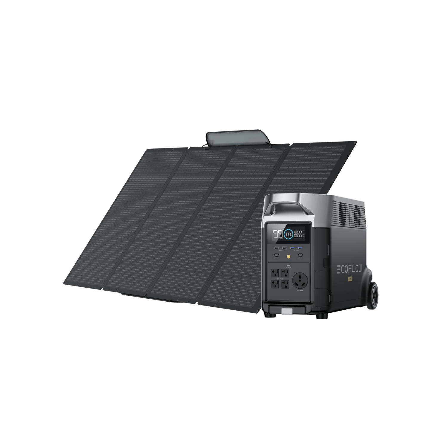 Load image into Gallery viewer, EcoFlow DELTA Pro Solar Generator (PV400W)