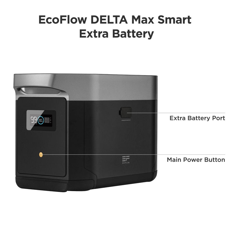Load image into Gallery viewer, EcoFlow EcoFlow DELTA Max Extra Battery
