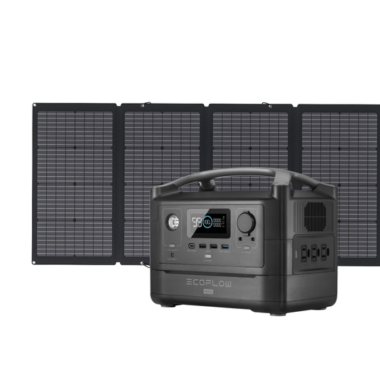 EcoFlow 1 EcoFlow RIVER Max + 220W Solar Panel