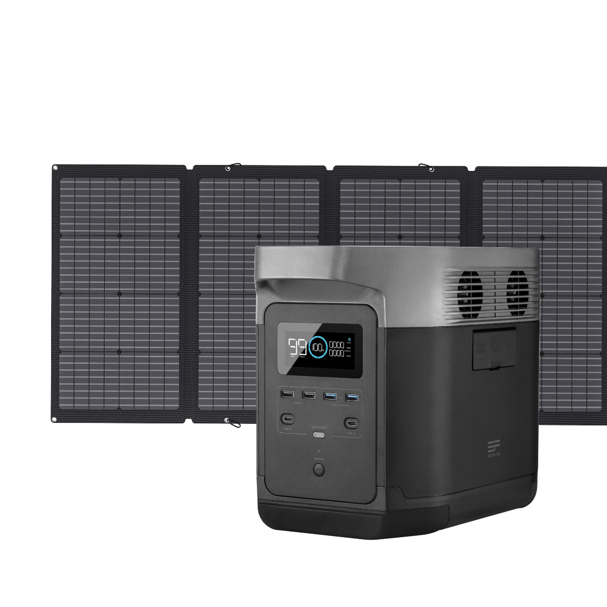 Load image into Gallery viewer, Ecoflow Tech Portable Power DELTA (1000) / 1 EcoFlow DELTA + 220W Solar Panel