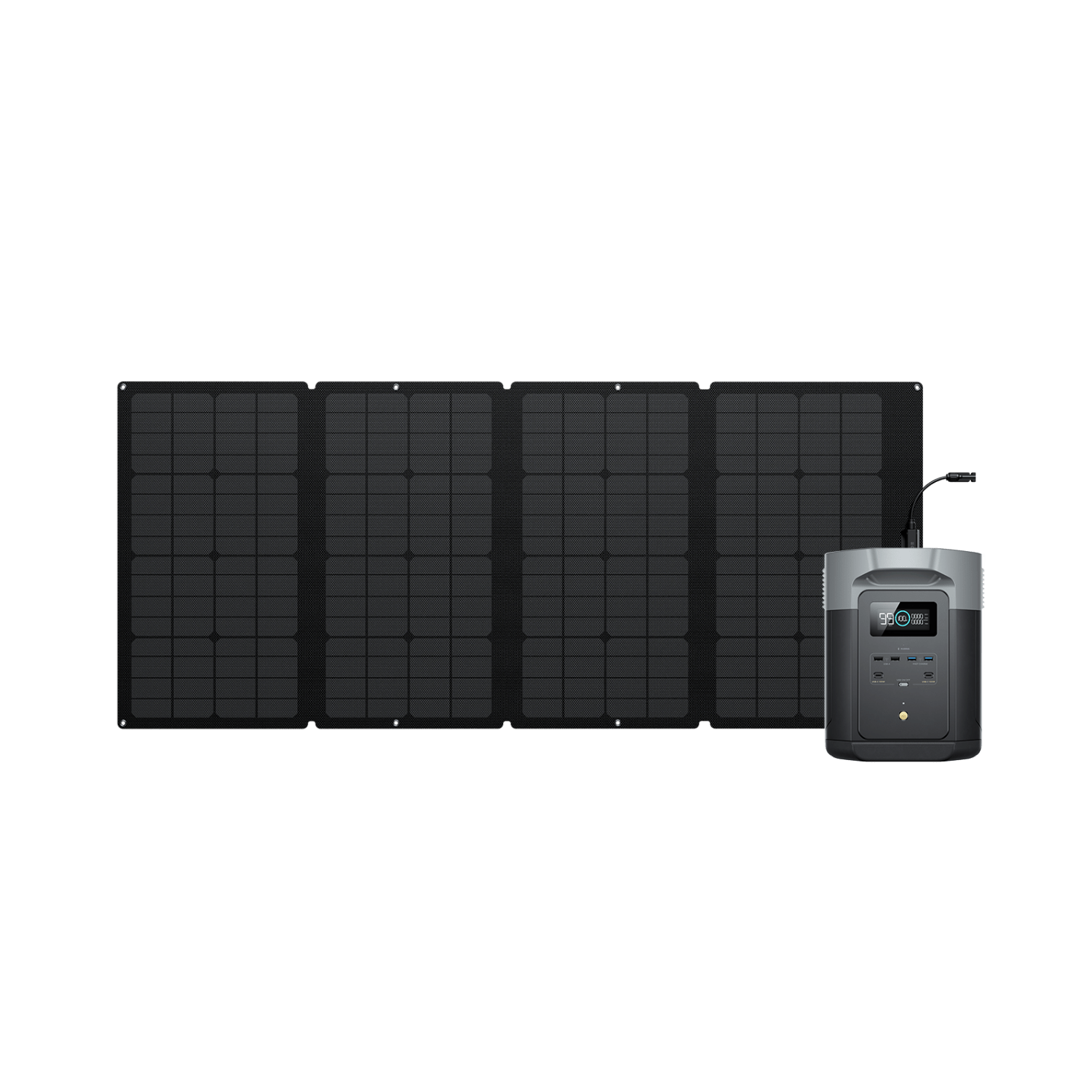 Load image into Gallery viewer, EcoFlow US EcoFlow DELTA 2 Max + 160W Portable Solar Panel