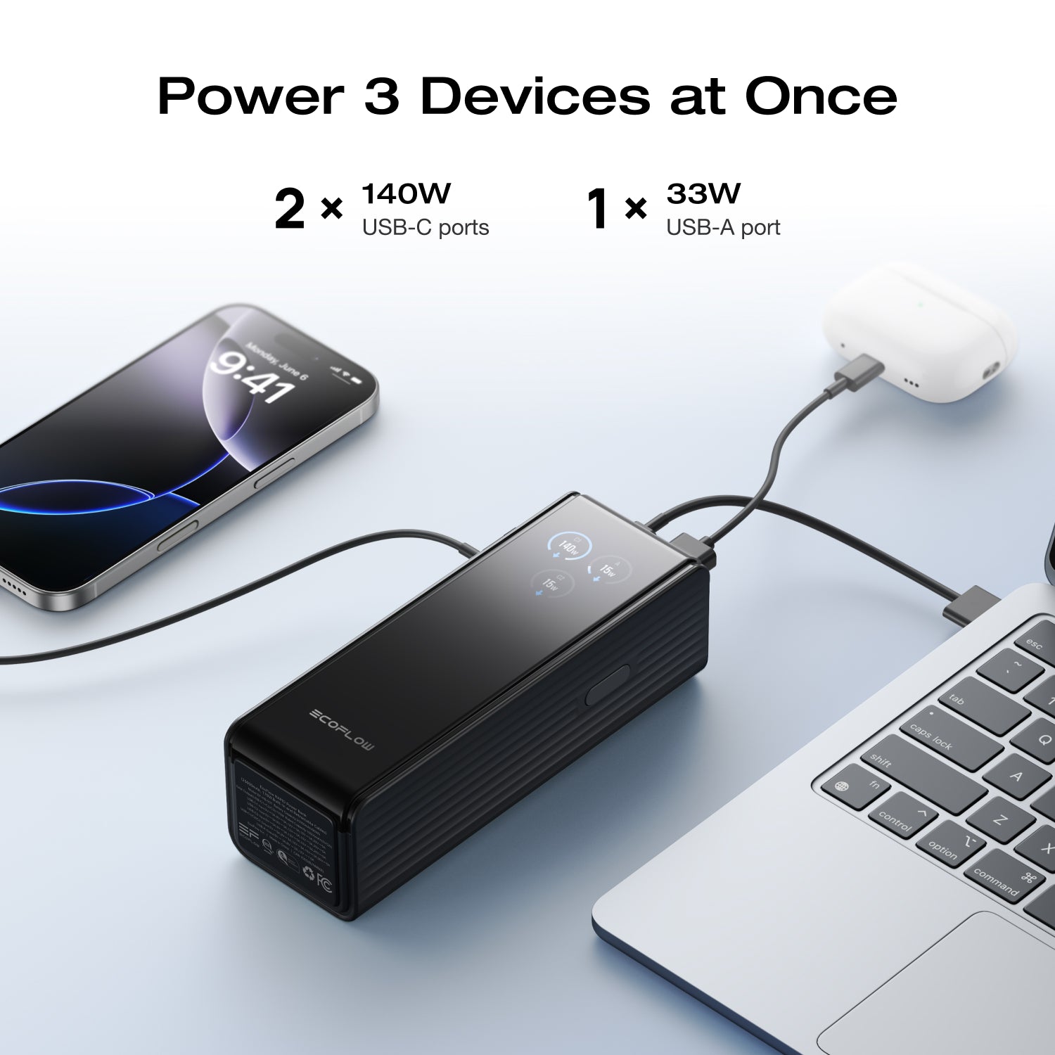 Load image into Gallery viewer, EcoFlow RAPID Power Bank (25,000mAh, 170W)
