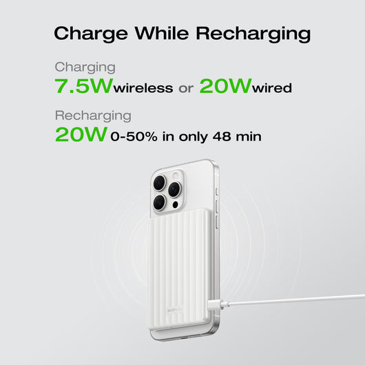 EcoFlow RAPID Mag Power Bank (5,000mAh, 7.5W, Magnetic Charging)
