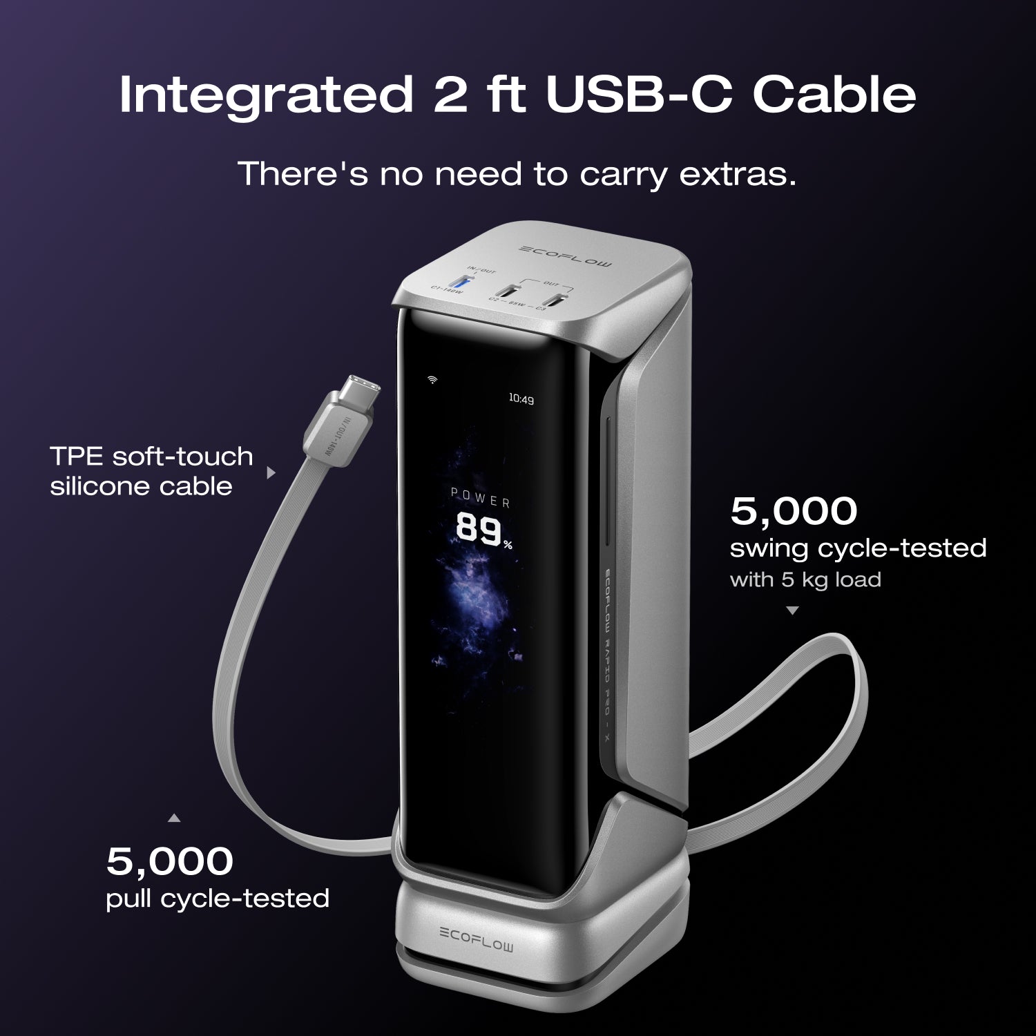 Load image into Gallery viewer, EcoFlow RAPID Pro X Power Bank (27,650mAh, 300W)
