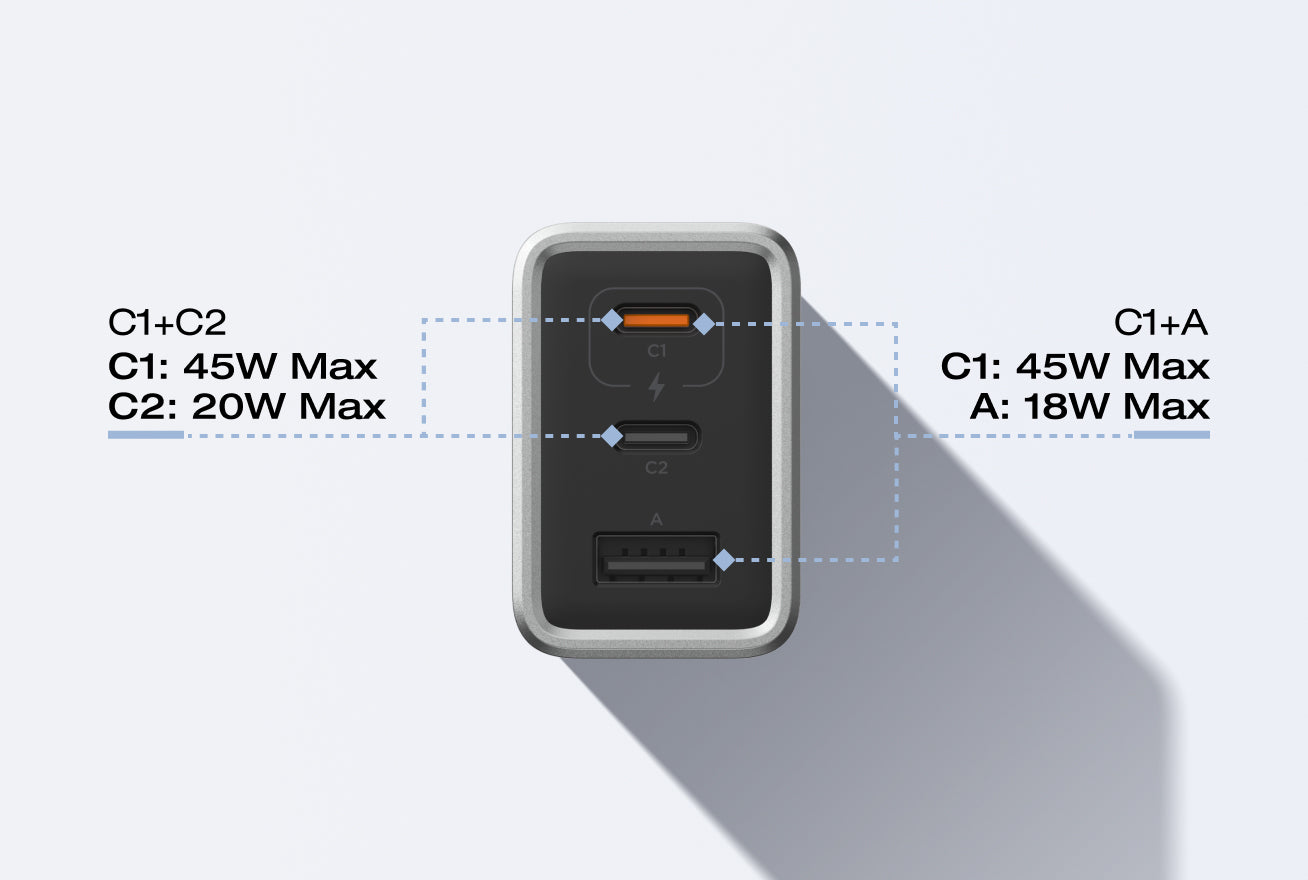 Two-Port Charging