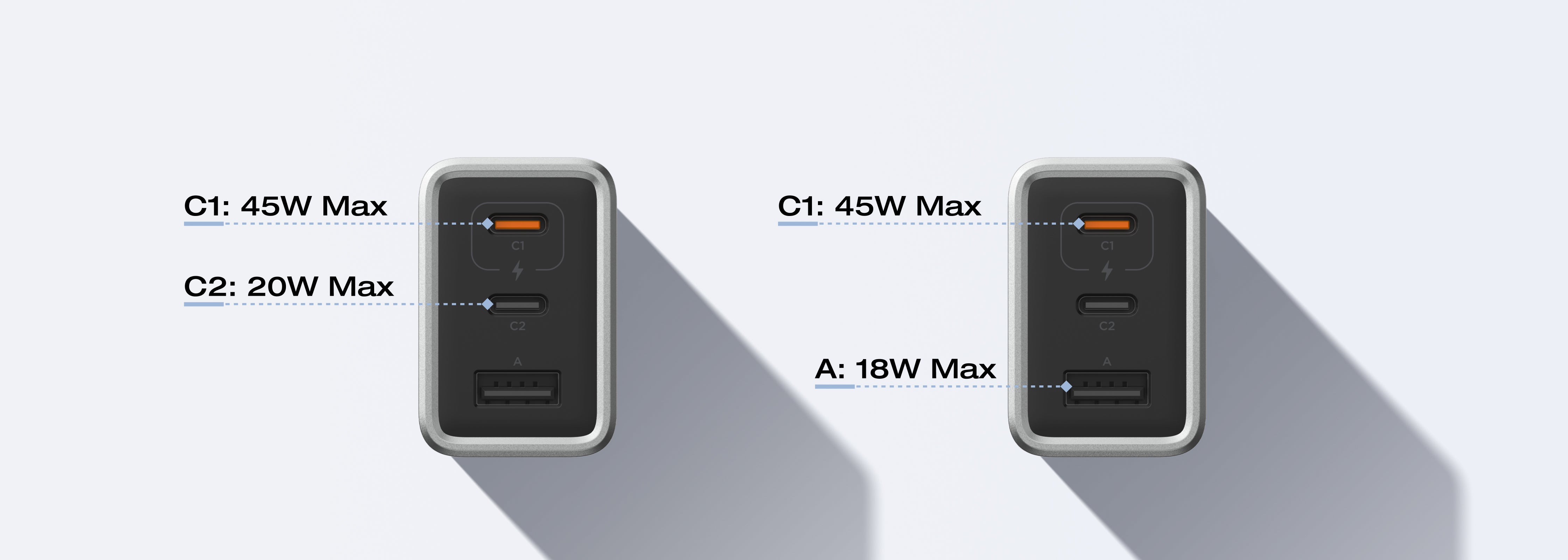 Two-Port Charging