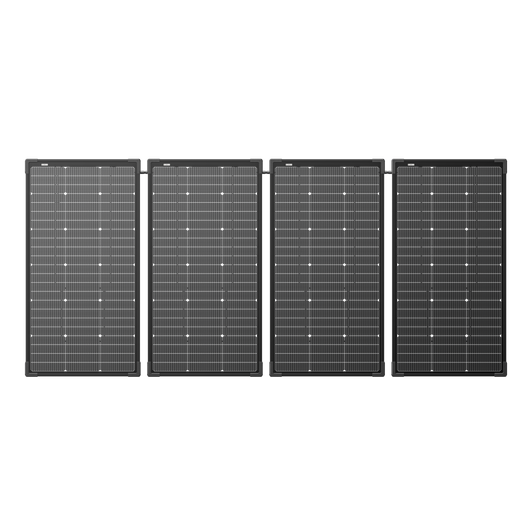 EcoFlow 125W Bifacial Modular Solar Panel (500W, 4-piece kit)