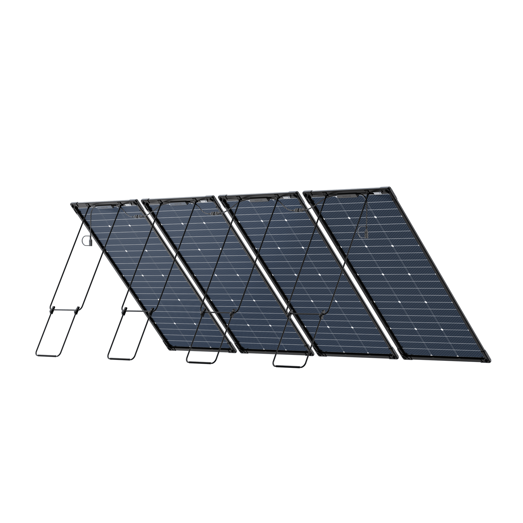 Solar Module 500w EcoFlow 500W Solar Kit (4 x 125W Bifacial Modular Solar Panel) - 500W ...