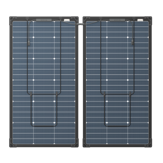EcoFlow 125W Bifacial Modular Solar Panel (500W, 4-piece kit)